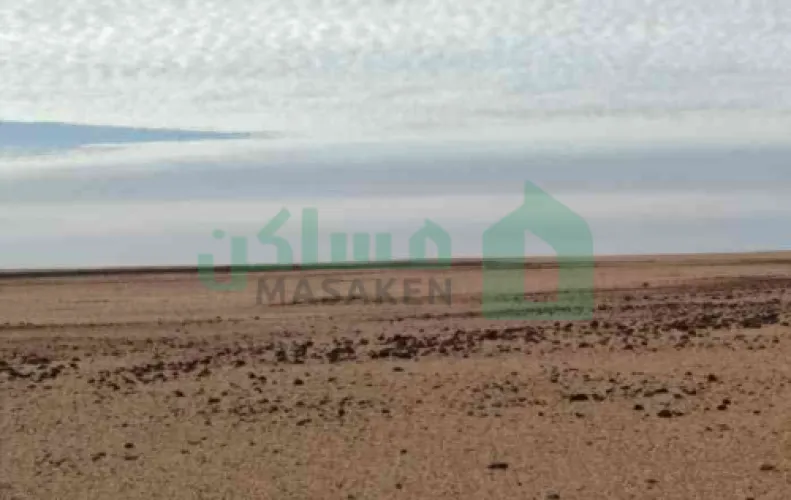 ارض زراعيه الموقع خلف المشروع المطري
