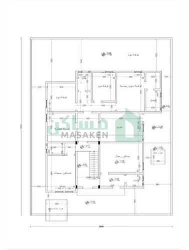 فيلا نسبة الانجاز 70 % _الموقـع في قاريونس