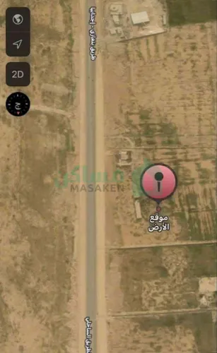 موقع الارض في جروثة طريق طرابلس جنب شيل الجازوي