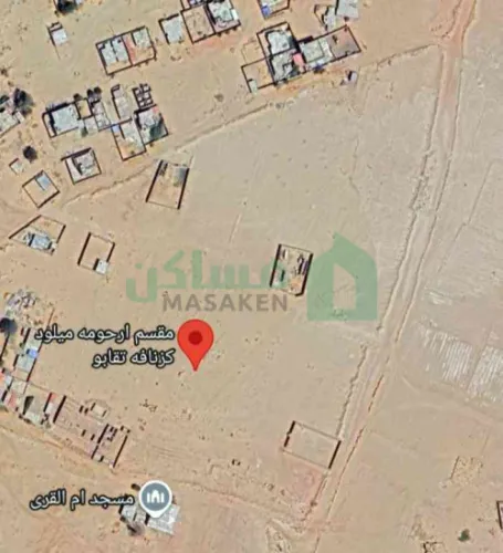 قطعه ارض مساحتها 500متر مكانها في حجارة