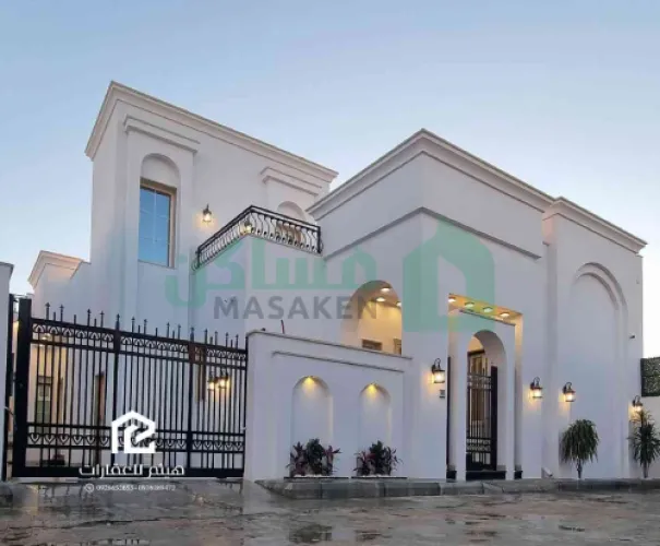 فيلا ارضية تشطيب حديث