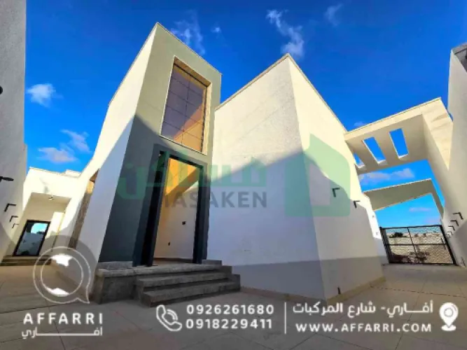 ⭕️ فيلا ارضية فخمة  VIP بأطلالة علي 3 شوارع