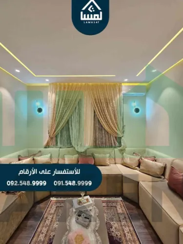 شقه للبيع الموقع بنغازي طريق النهر تشطيب حديث