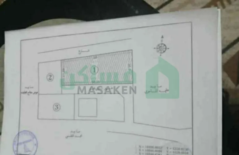 أرض سكنيه في الظهر الأحمر