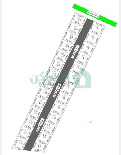 اراضي للبيع (كامباوند شارع الشركات قبل الجوهره)